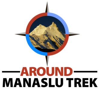 around manaslu trek logo